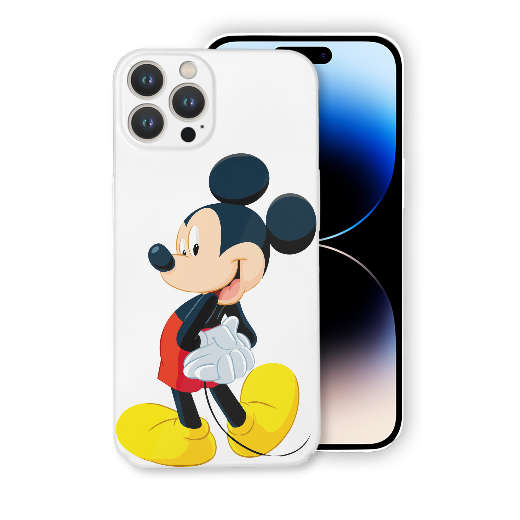 （画像用） ミッキーマウス Mickey Mouse 【iPhone 14シリーズ対応】ハードケース